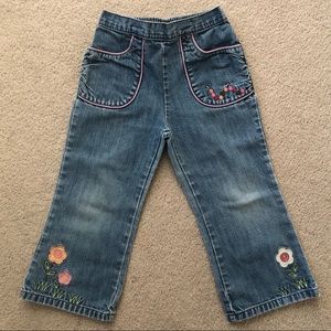 Gymboree Flared Blue Jeans for Little Girls